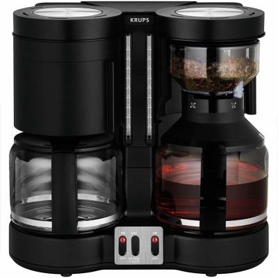 Cafeti&egrave;re Combin&eacute; Filtres Et Expresso Pour 20 Tasses 2200w Noir