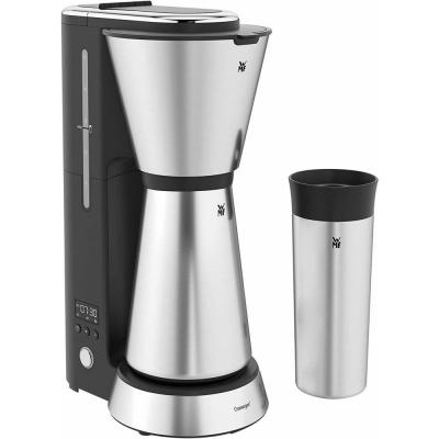 Cafeti&egrave;re &Eacute;lectrique Avec &Eacute;cran Lcd Et Minuterie 760w Gris Noir