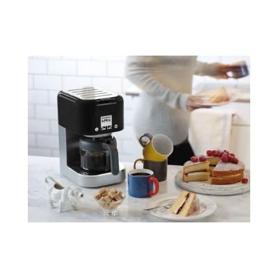 Cafeti&egrave;re &Eacute;lectrique De 0,75l Pour 6 Tasses 1200w Noir