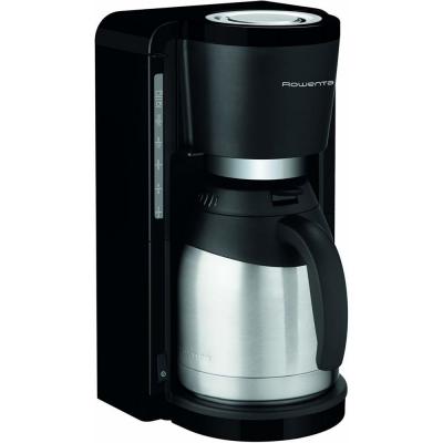 Cafeti&egrave;re &Eacute;lectrique Pour 10 A 15 Tasses Avec Verseuse Isotherme 800w Gris Noir