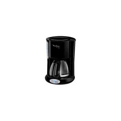 Cafeti&egrave;re &Eacute;lectrique Programmable De 0,6l Pour 6 Tasses Avec &Eacute;cran Lcd 1000w Noir
