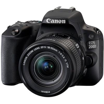 Canon Appareil photo reflex Canon 200D 18-55