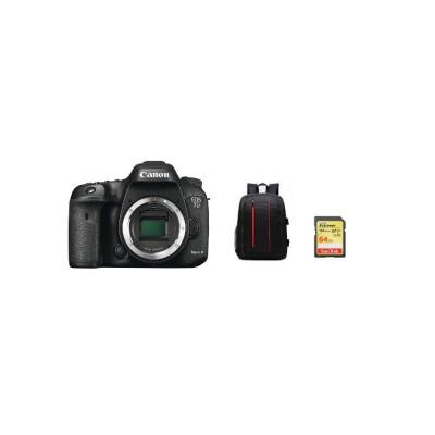 CANON EOS 7D II Body + Backpack Black + 64GB SD card