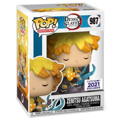 Figurine Funko Pop - Demon Slayer N&deg;987 - Zenitsu Agatsuma (56103)