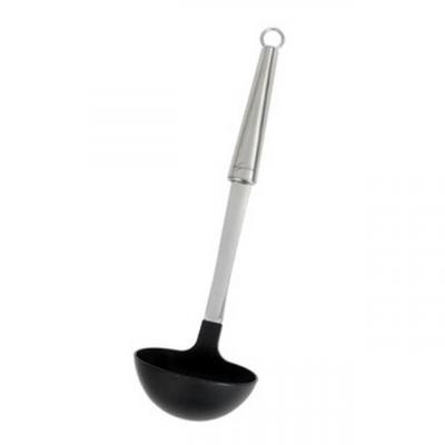Louche anti-adh&eacute;rent inox/noir Gris Lagostina