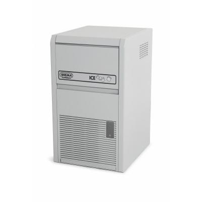 Machine &agrave; Gla&ccedil;ons Pleins 21 kg/24h, R&eacute;serve-Bac &agrave; gla&ccedil;ons 4kg, condenseur eau - - - 355x590mm 