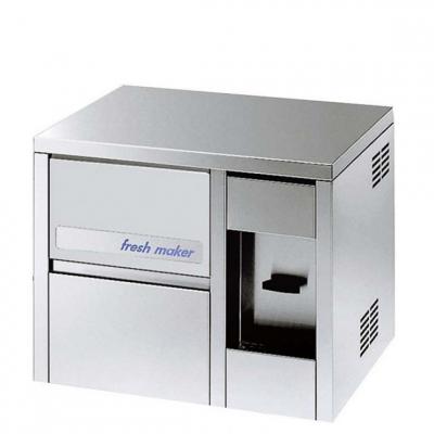 Machine &agrave; Gla&ccedil;ons Pleins 22 kg/24h R&eacute;serve-Bac 4kg avec Distributeur d'Eau Condenseur Eau - BREMA