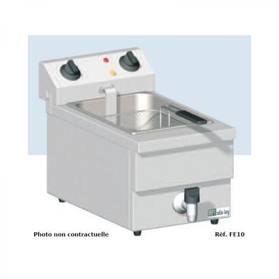 Friteuse de Table Electrique avec Vidange - 2 x 10 L - AFI Collin Lucy