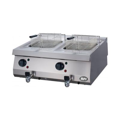 Friteuse Professionnelle Gaz &agrave; Poser 1 &agrave; 2 x 12 L S&eacute;rie 700