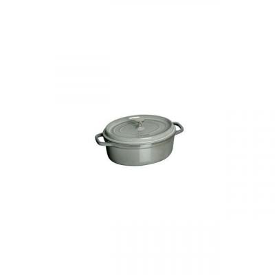 Staub La Cocotte Cocotte 17 cm, Ovale, Gris graphite, Fonte