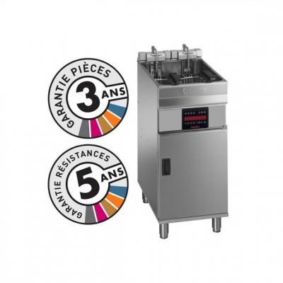 Friteuse &eacute;lectrique sur coffre 15 18 litres EVOC400T 