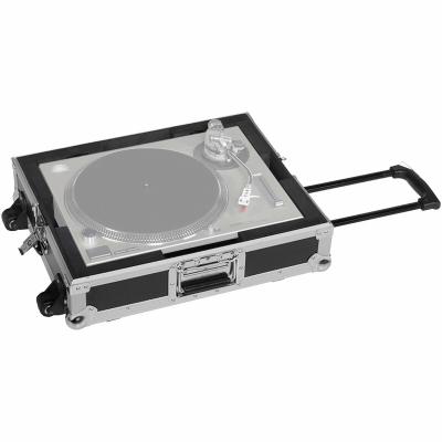 Walkasse Turntable Trolley Silver Flight Platine CD et Vinyles