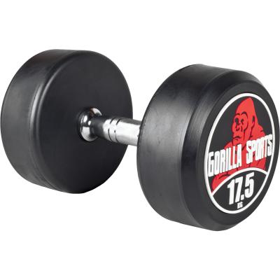 Halteres ronds caoutchouc de 2 5 a 40 kg poids 17 5 kg