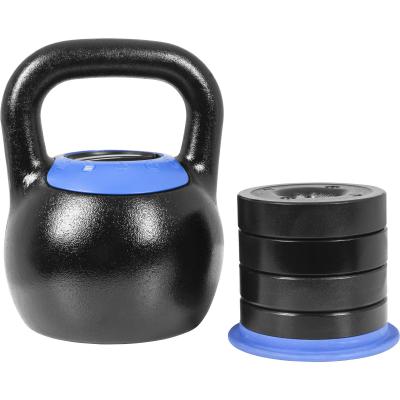 Gorilla Sports Kettlebell r&eacute;glable de 8 KG &agrave; 16 KG ou de 16 KG &agrave; 24 KG