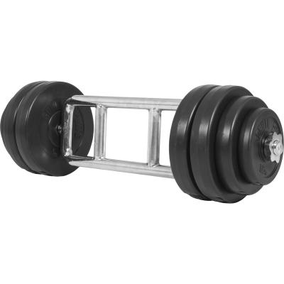 Gorilla Sports Set pour Triceps avec disques Plastique 35 kg