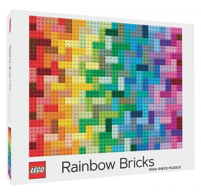 Puzzle de 1&nbsp;000&nbsp;pi&egrave;ces Briques arc-en-ciel