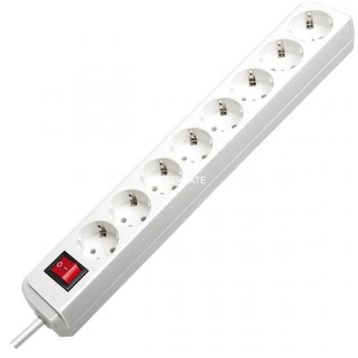 Brennenstuhl Eco-line 3 M Power Strip 8 Outlets With Switch Clair