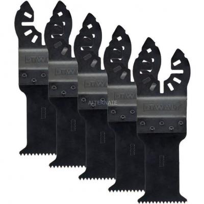 DT20725-QZ Lame de scie plongeante pr&eacute;cision, Argent, 43x30mm, Set de 5 Pi&egrave;ces
