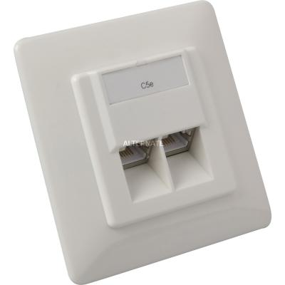 Digitus Cat 5e Class D Ethernet Power Socket Blanc