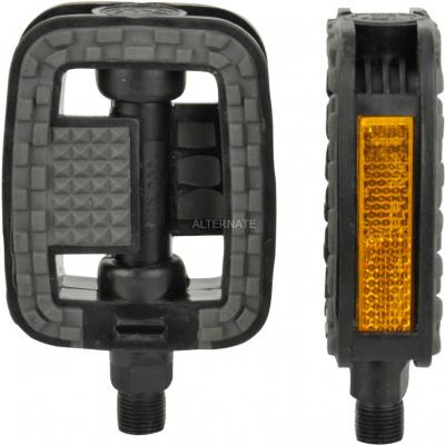 FISCHER P&eacute;dale de v&eacute;lo, pour v&eacute;lo de randonn&eacute;e, noir