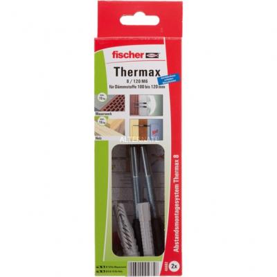 Fischer Montage &agrave; distance Thermax 8/120 M6 B - 045682