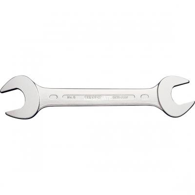 Gedore - Cl&eacute; &agrave; fourche 6 12 x 13 mm longueur 172 mm chrom&eacute;