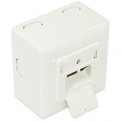 Alcasa GC-N0023 prise de courant RJ-45 Blanc