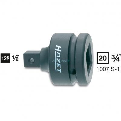 Hazet 1007S-1 cl&eacute; de bricolage 1 pi&egrave;ce(s), Adaptateur pour cl&eacute;s mixtes &agrave; cliquet