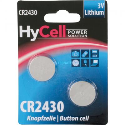 Pile bouton cr 2430 lithium Hycell 300 mAh 3 v 2 pc(s) Y731671