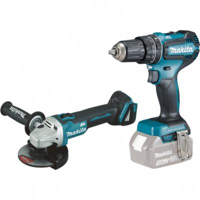 MAKITA Kit DLX2334J (DHP485 DGA504 3 x 3,0 Ah DC18RC MAKPAC 4)