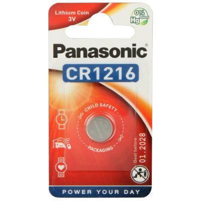 Panasonic Pile CR1216 Panasonic Bouton Lithium 3V