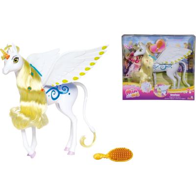 Simba 109480095 Mia and Me Licorne avec lumi&egrave;re et Son