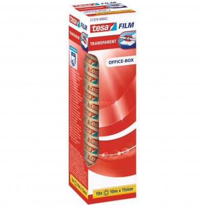 Tour de 10 rouleaux d'adh&eacute;sifs standard Tesa - 10 m&egrave;tres