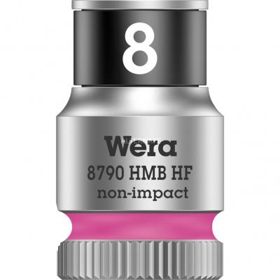 Wera 05003742001 8790 HMB HF Douille Zyklop &agrave; emmanchement, Rose Vif
