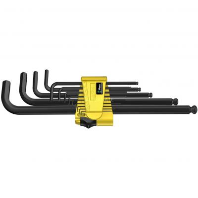 Wera 950/13 Hex-plus Imperial 1 Angle Wrench Set Noir