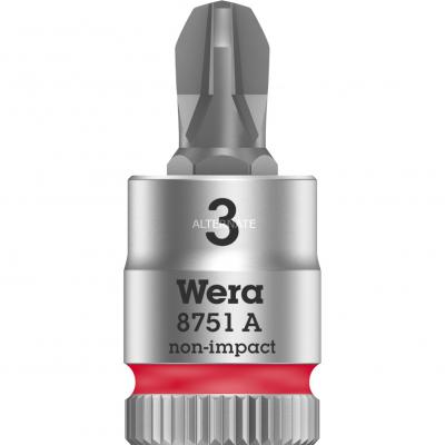 Wera 8751 A 05003352001 cruciforme Phillips Douille-embout PH 3 1/4 (6.3 mm)