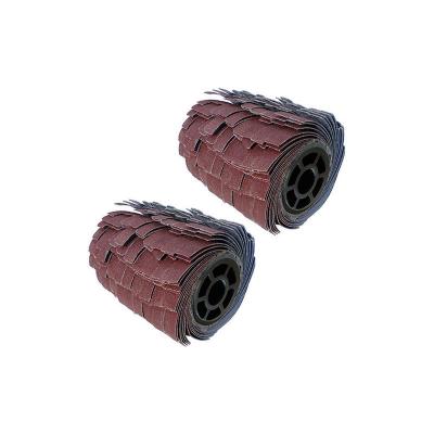 Lot de 2 brosses &agrave; lani&egrave;res PEUGEOT 120x100mm gr80 r&eacute;nov 1500W EnergyBrush