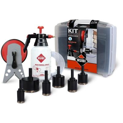 Kit de per&ccedil;age pour c&eacute;ramique RUBI 50903, Diam.20-28-35-43-50-68 mm