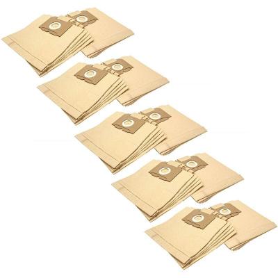 Vhbw - 50x Sacs compatible avec Lindhaus Aria aspirateur - papier, 26cm x 22cm, couleur sable