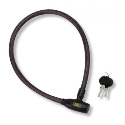 C&acirc;ble antivol Burg W&auml;chter 560 90 noir fermeture &agrave; cl&eacute; W056541