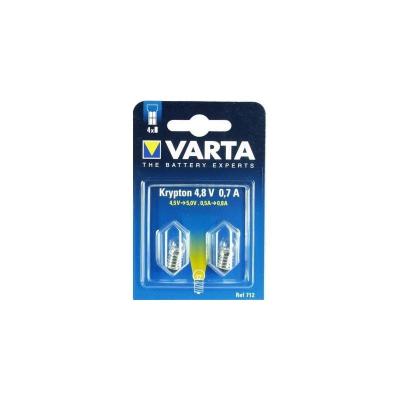 Ampoule 4.8 v 0.7 amp.krypton varta