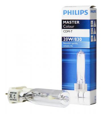 Philips Lampes &agrave; D&eacute;charge MASTERColour G12 CDM-T 20W - 830 Blanc Chaud