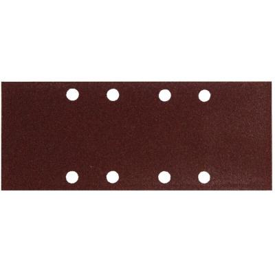 D&eacute;stockage - - Feuilles abrasives 93 x 230 mm et 8 trous d'aspiration - Grain : 80