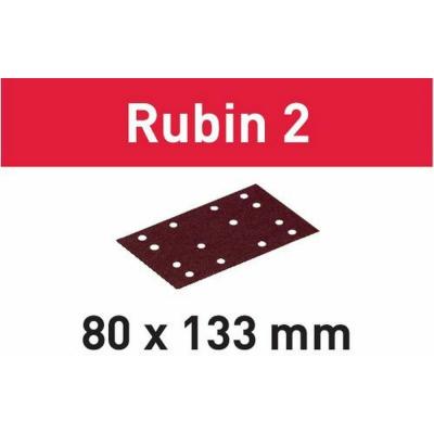 Abrasifs Rubin 2 stf 80X133 P120 RU2/50-499050 - Festool