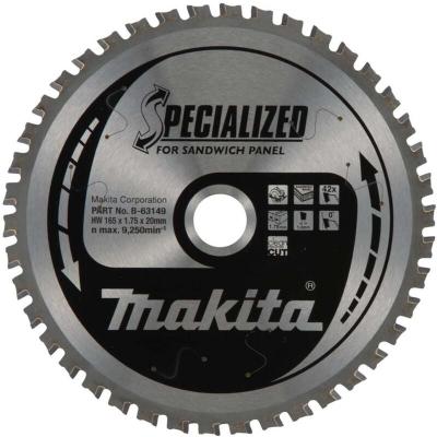 Makita B -63133 Circular Saw Blade Sandwichpaneel - 165x20x1.75mm 42T