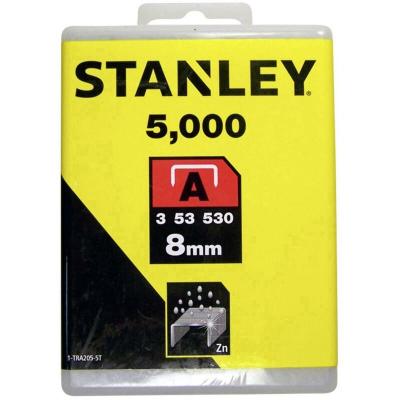 Stanley 1-tra205-5t agrafe 8 mm type a bo&icirc;te 5000 pi&egrave;ces 1-TRA205-5T