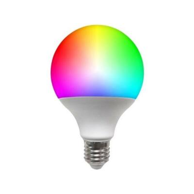 Ampoule led Connect&eacute;e WiFi E27 11W G95 rgbw - Blanc Silamp Blanc