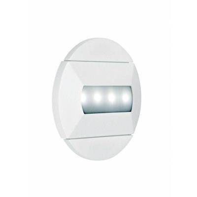 Aric - applique murale encastr&eacute;e baliz 1 - a led - 0.4w - 4200k - blanc 5243