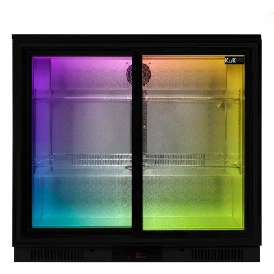 Monstershop Arri&egrave;re Bar R&eacute;frig&eacute;r&eacute; 208 L &agrave; Double Portes Coulissantes
