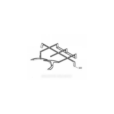 Arthur Martin Electrolux Faure - grille fonte droit ou gauche pour table de cuisson